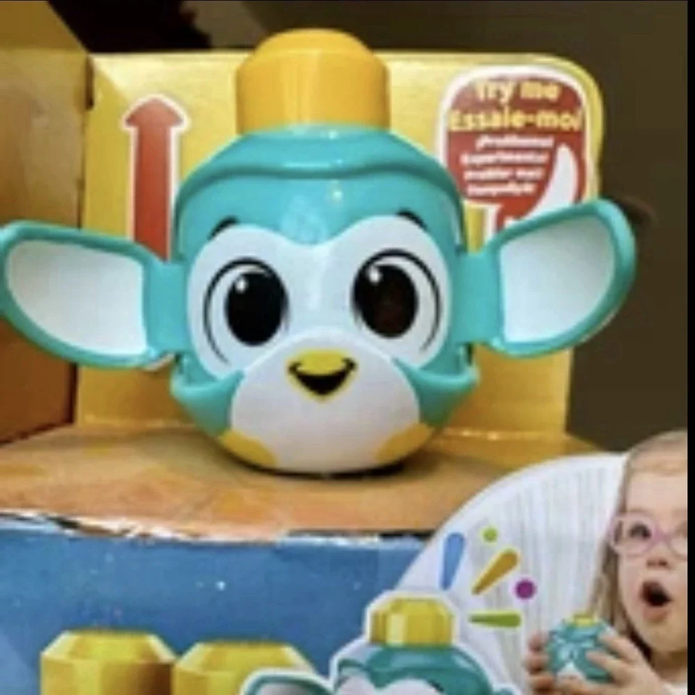 Mega Bloks Peek A Blocks Penguin Slide‎ Building Set (14 Pieces)